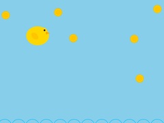 Igra A Duck Collecting Coins