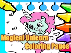 Igra Magical Unicorn Coloring Pages