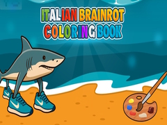 Igra Italian Brainrot Coloring Book