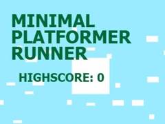Igra Minimal Platformer Runner