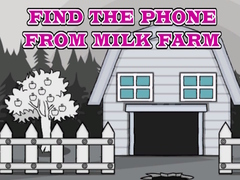 Igra Find The Phone From Milk Farm