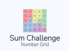 Igra Sum Challenge Number Grid