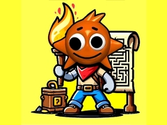 Igra Sprunki Torches Maze