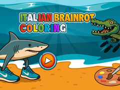 Igra Italian Brainrot Coloring