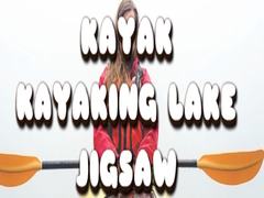 Igra Kayak Kayaking Lake Jigsaw