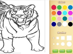Igra Tiger Coloring Book