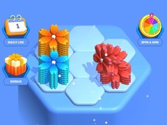 Igra Flower Hexa Puzzle