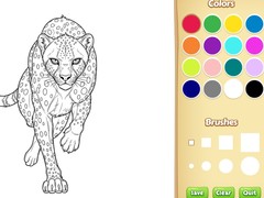 Igra Wild Animals Coloring Book