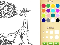 Igra Jungle Animals Coloring Book for Kids
