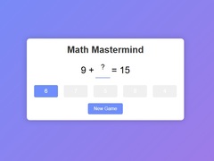 Igra Math Mastermind