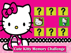 Igra Cute Kitty Memory Challenge