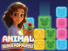 Igra Animal Block Pop Puzzle