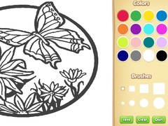 Igra Butterfly Coloring Book For Kids
