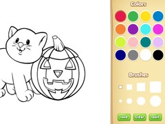 Igra Halloween Coloring Book