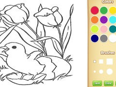 Igra Flowers Coloring Book For Kids