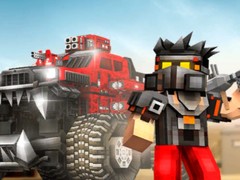 Igra Blocky Cars: Car Battle