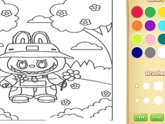 Igra Labubu Coloring Book For Kids