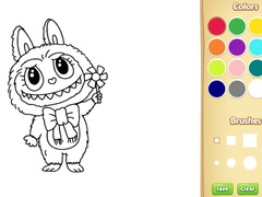 Igra Labubu Doll Coloring Book for Kids