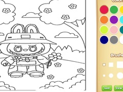 Igra Cute Labubu Coloring Book for Kids