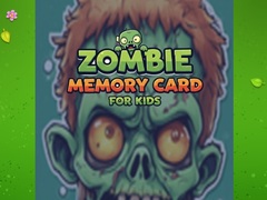 Igra Zombie Memory Card For Kids