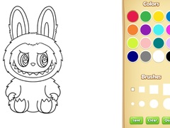Igra Labubu Coloring Book