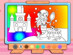 Igra Coloring Book: Mermaid Makeup