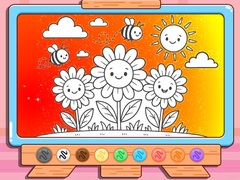 Igra Coloring Book: Happy Flower