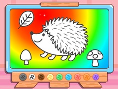 Igra Coloring Book: Hedgehog