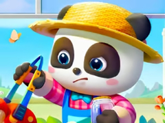 Igra Jigsaw Puzzle: Baby Panda Little Farmer