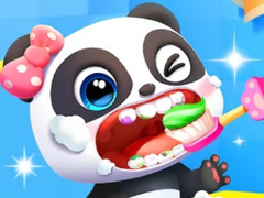 Igra Jigsaw Puzzle: Baby Panda Teeth Health