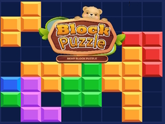 Igra Bear Block Puzzle
