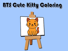 Igra BTS Cute Kitty Coloring