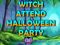 Igra Witch Attend Halloween Party