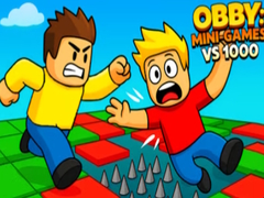 Igra Obby: Mini-Games VS 1000