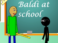Igra Baldi at school