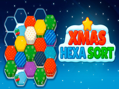 Igra Xmas Hexa Sort