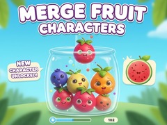 Igra Merge Fruit Characters