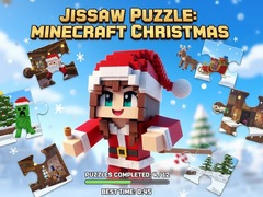 Igra Jigsaw Puzzle: Minecraft Christmas