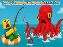 Igra Obby Fishing: Catch the Megalodon