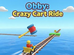 Igra Obby: Crazy Cart Ride