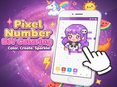 Igra Pixel Number  DIY Coloring
