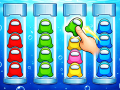 Igra Color Sort: Impostor Edition