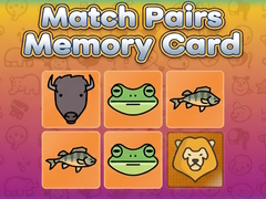 Igra Match Pairs Memory Card
