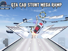 Igra GTA Car Stunt Mega Ramp
