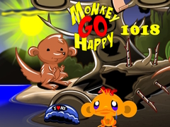 Igra Monkey Go Happy Stage 1018