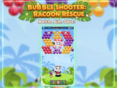 Igra Bubble Shooter Raccoon Rescue