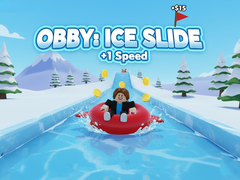 Igra Obby: Ice Slide +1 Speed