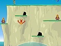 Igra Jumping Monkey in the water