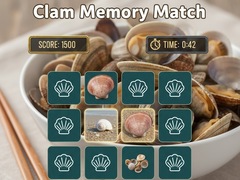 Igra Clam Memory Match