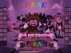 Igra Sprunki: Pink Eye Treatment